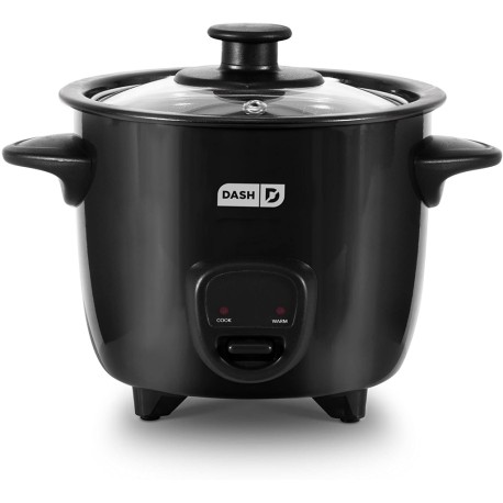 Mini arrocera Dash con Keep Warm - Negro