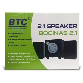 Sistema de Bocina 2.1 BTC ZY-414