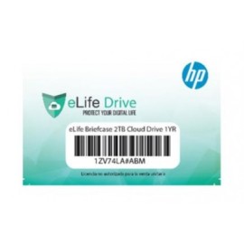 Certificado de Almacenamiento de la Nube HP Elite Breifcase - 2TB
