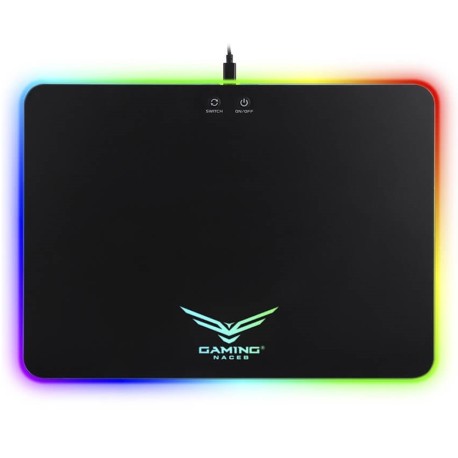 Almohadilla Gaming Naceb RGB Negro
