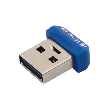 Unidad flash Verbatim Store 'n' Stay Nano - 64 GB - USB 3.2 (Gen 1) - Azul