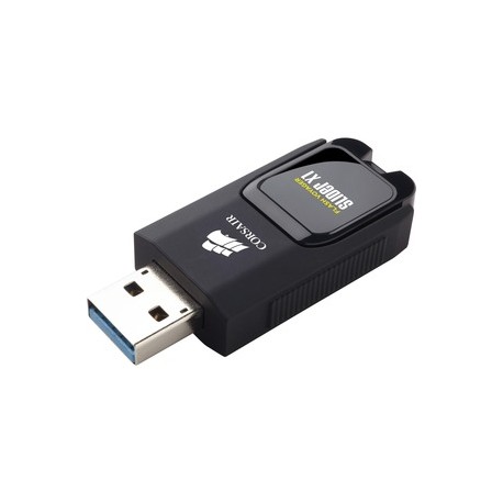 Unidad flash Corsair Flash Voyager Slider X1 Robusto - 128 GB - USB 3.0 - Negro