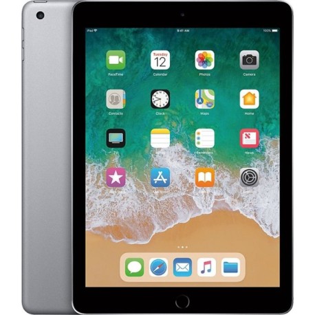 Apple iPad 6ta Gen, 32GB - Gris Espacial + Cable Lightning