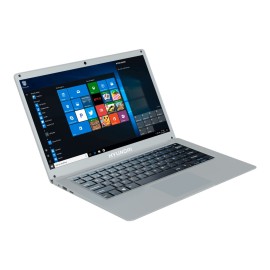 Laptop Hyundai HYbook 14.1" HD, Intel Celeron, 4GB RAM, 64GB Storage + 2TB HDD - Plata