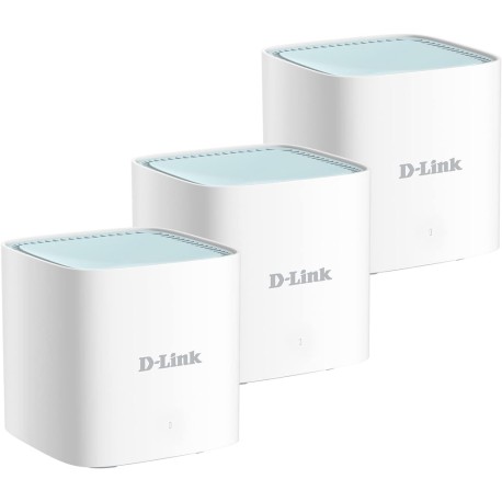 Sistema Wifi de Malla D-Link EAGLE PRO AI WiFi 6 AX1500 - (M15) - Tres Unidades